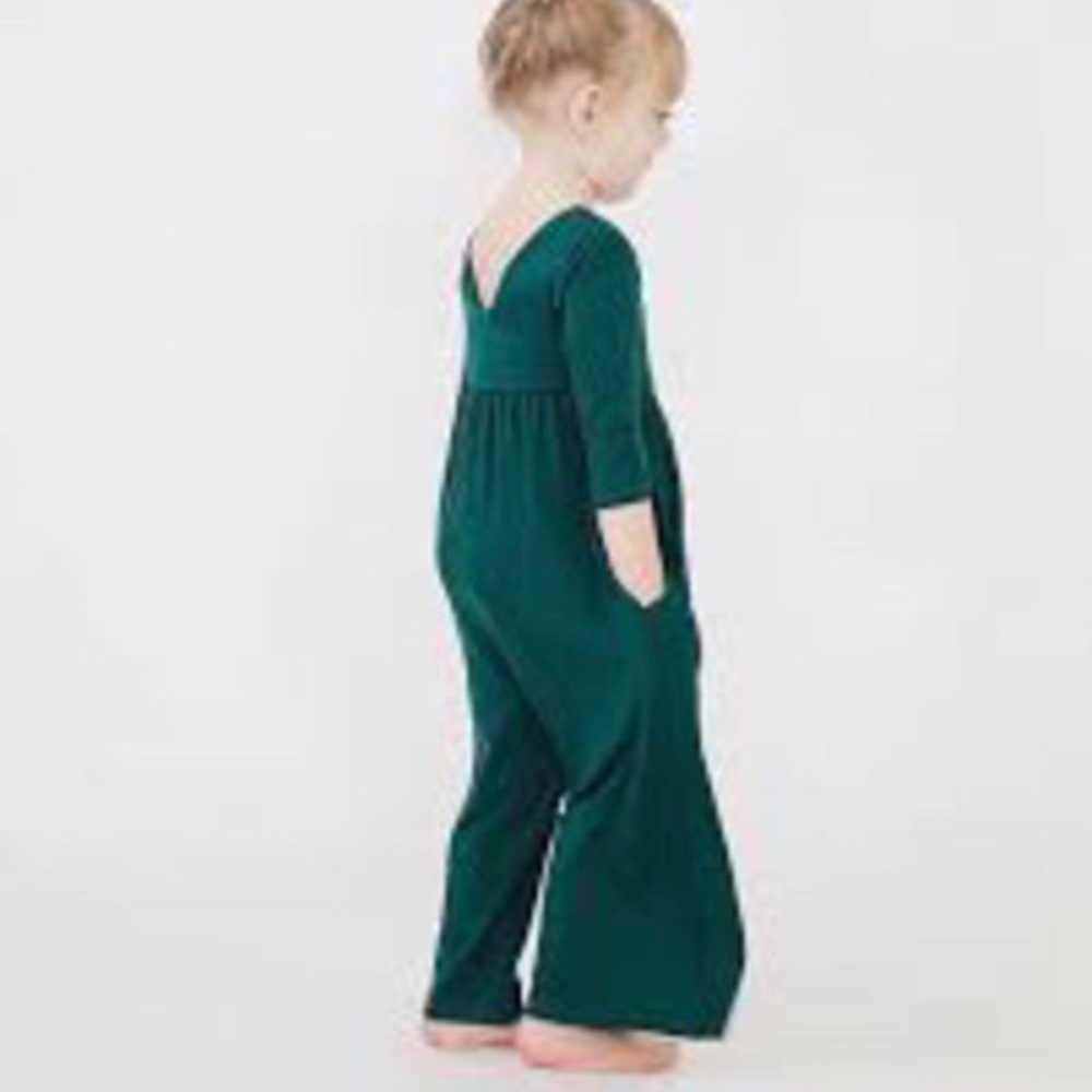 Remie Girl Pennie Jumper in hunter green